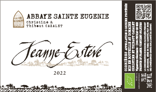 Etiquette jeanne esteve
